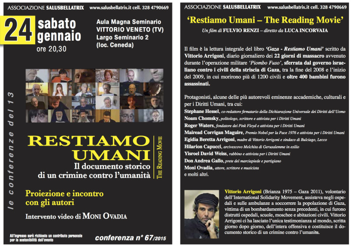 Restiamo Umani – The Reading Movie